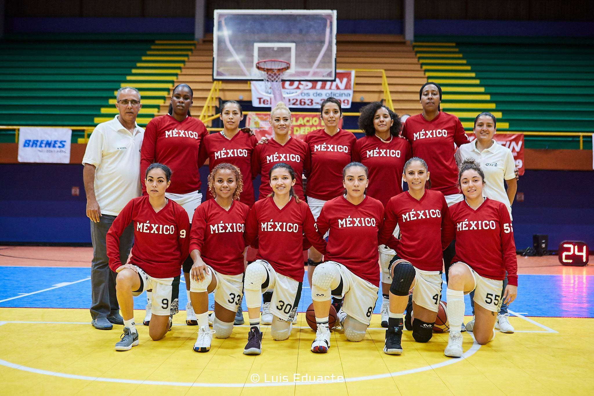Combinado mexicano conquista Serie Internacional de Basketball Femenino