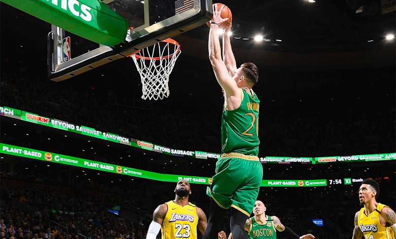Boston Celtics vencé a Los Angeles Lakers