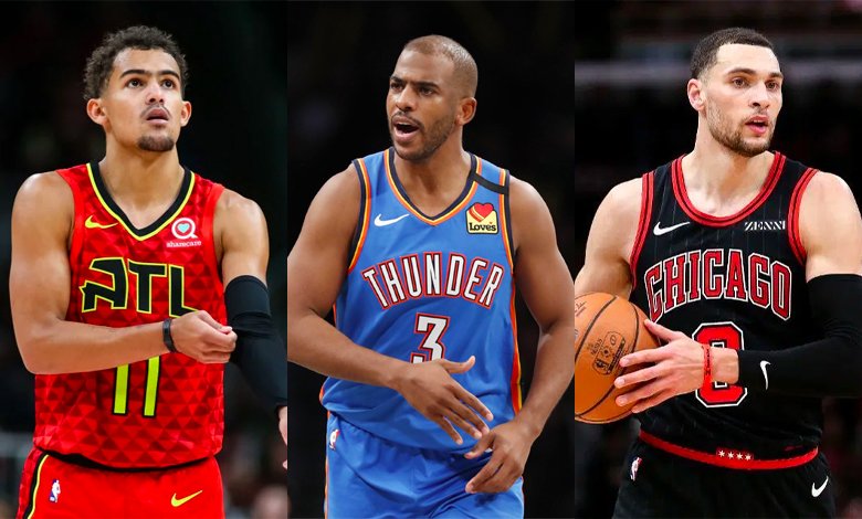 Nuevo torneo de la NBA HORSE - Chris Paul, Trae Young y Zach LaVine