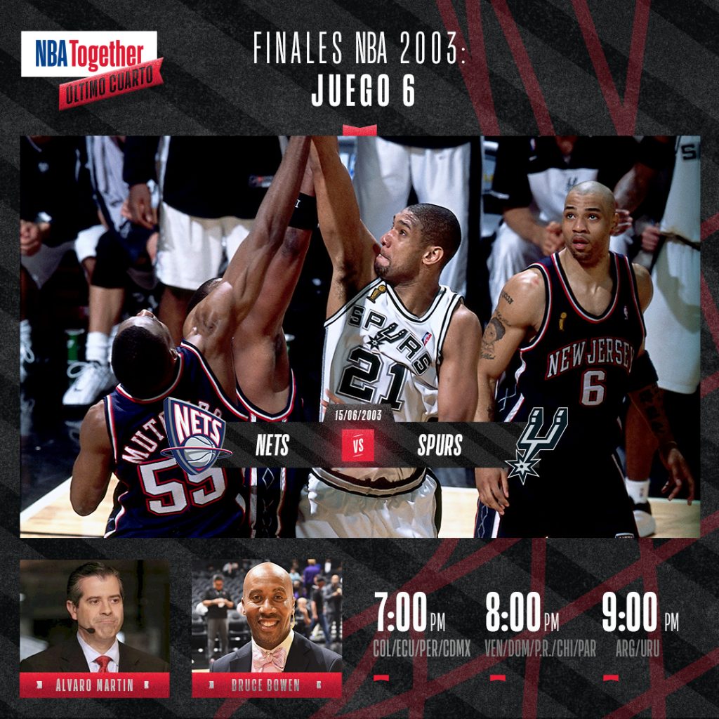 NBA LatAm - Spurs vs Nets