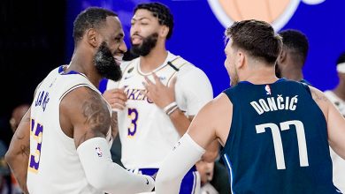 Dallas Mavericks vs Los Angeles Lakers burbuja