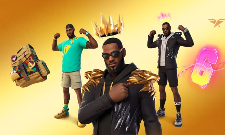 LeBron James All Outfits Fortnite